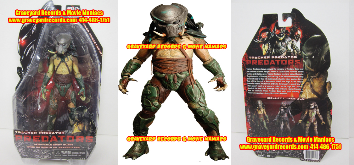 8" Neca Toys Predator 2010 Series 2 -The Tracker Predator Figure